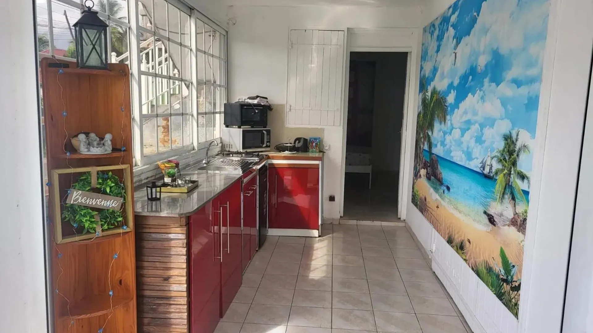 Appartement Confortable A Sainte-Rose Avec Jardin Et Terrasse Diavet Γουαδελούπη